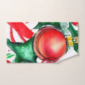 Kerstmis Bad Handdoek (Handdoek)