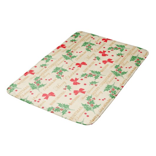 Kerstmis Badmat (Gekanteld)
