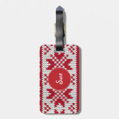 Kerstmis Bagagelabel (Achterkant verticaal)