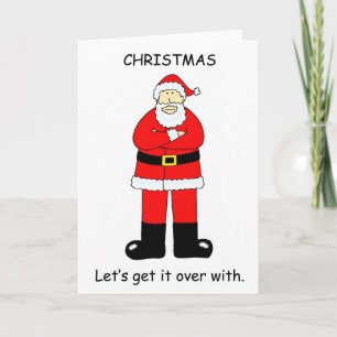 Kerstmis Bah Humbug Feestdagen Kaart