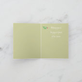 Kerstmis Barn Owl Greeting Feestdagen Kaart (Binnen)