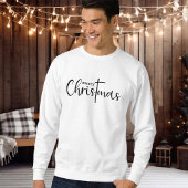 Kerstmis Basic Sweatshirt voor Mannen