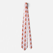 Kerstmis Basketbal Sport Ball Party Stropdas (Voorkant)