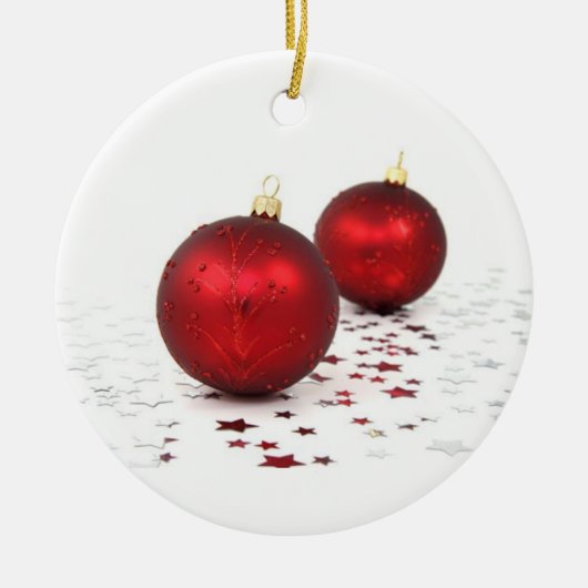 Kerstmis Baubles Ornament (Voorkant)