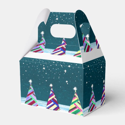 Kerstmis Bedankdoosjes (Achterkant)