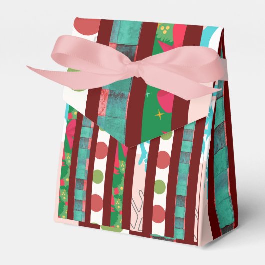 Kerstmis Bedankdoosjes (Voorkant Zijde)