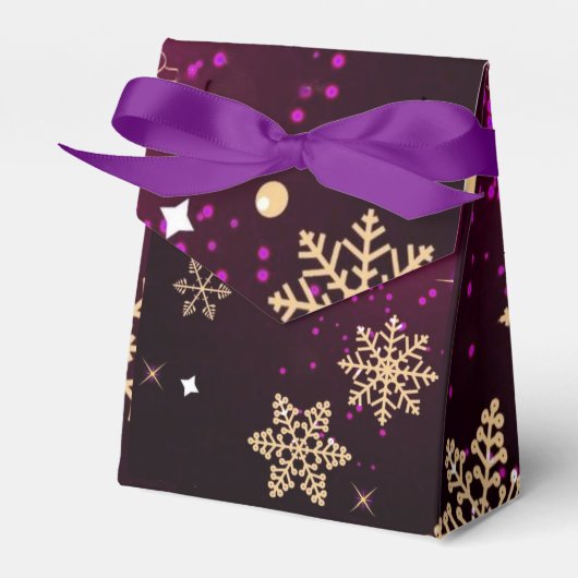 Kerstmis Bedankdoosjes (Voorkant Zijde)