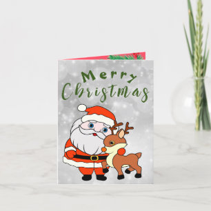 Kerstmis Bedankkaart