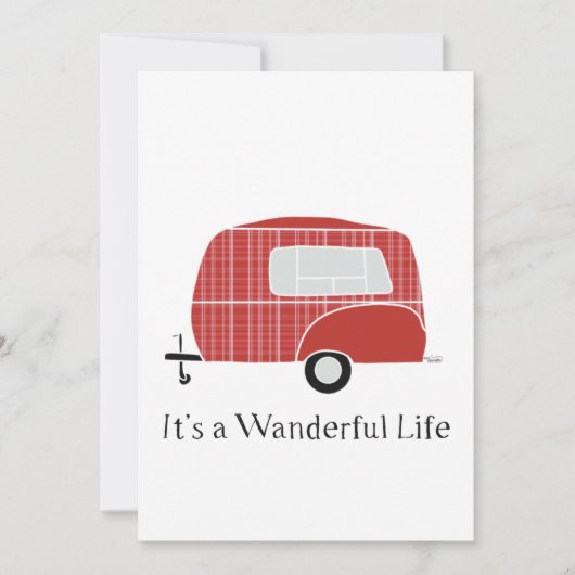 Kerstmis Bedankkaart (Voorkant)