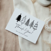 Kerstmis Bedankkaart