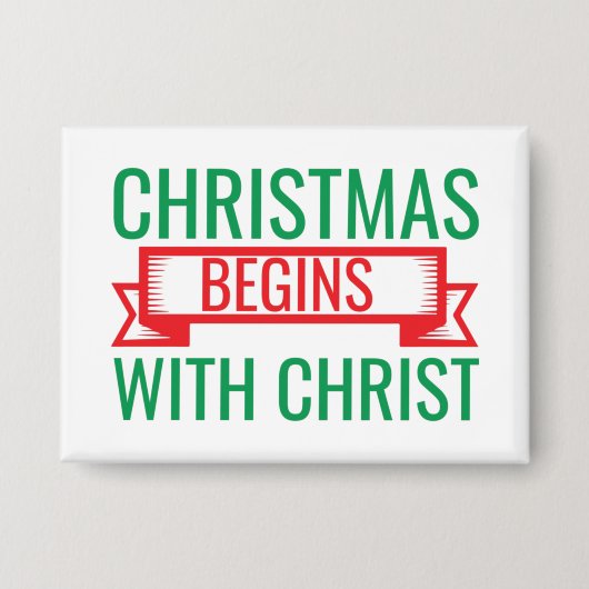 Kerstmis begint met Christus-15523 Button (Voorkant)