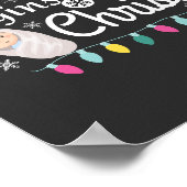 Kerstmis begint met Christus T-shirt Poster (Hoek)