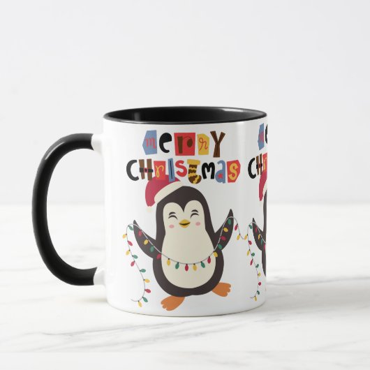 Kerstmis Beker Mok (Links)