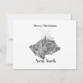Kerstmis Bel New York (Achterkant)
