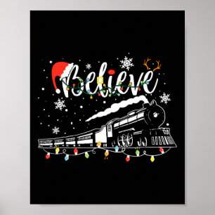 Kerstmis Believe Polar Express Xm Poster