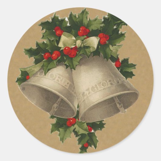  Kerstmis Bells sticker (Voorkant)