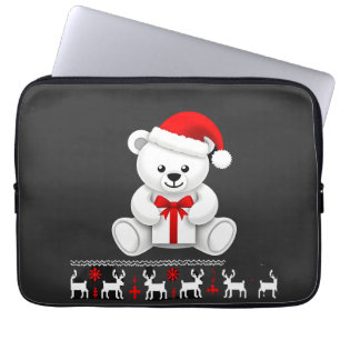 Kerstmis Beren Kerstmis (2) Laptop Sleeve