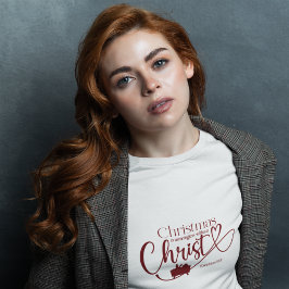 KERSTMIS BETEKENISLOOS ZONDER CHRISTUS Vrouwen T-shirt