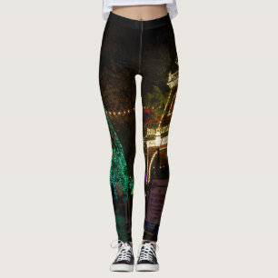 Kerstmis bij de Zilveren Stad van de Dollar Leggings