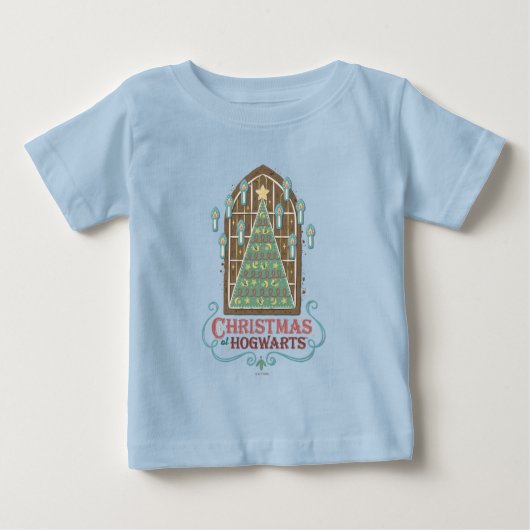 Kerstmis bij HOGWARTS™ Cookie Grafisch (Voorkant)