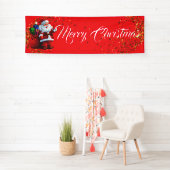 Kerstmis binnenshuis spandoek (Insitu)