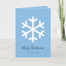 Kerstmis Blauwe Kerstmis Kaart