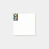 Kerstmis Blauwe Notenkraker Post-it® Notes (Voorkant)