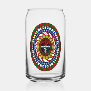 Kerstmis Blikvorm Glas