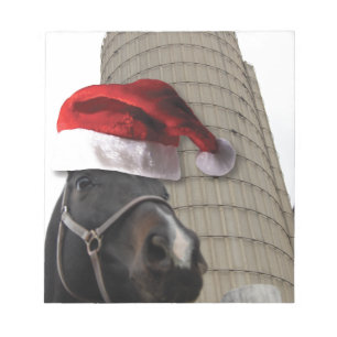 Kerstmis Boerderij Notitieblok