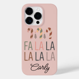 Kerstmis Boho Roze Case-Mate iPhone 14 Pro Hoesje
