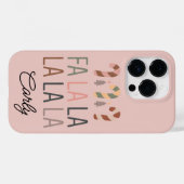 Kerstmis Boho Roze Case-Mate iPhone Case (Achterkant (horizontaal))