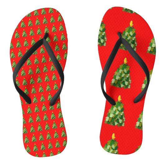 Kerstmis - Boom - flip Flop (Voetbed)