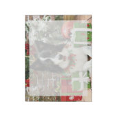 Kerstmis - Border Collie - Jessup Notitieblok (Gedraaid)