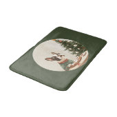 Kerstmis Boston Terrier Hond Badmat (Gekanteld)