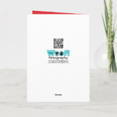 Kerstmis - Boston Terrier - Miles Feestdagen Kaart (Achterkant)