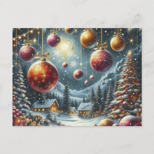 Kerstmis Briefkaart (Voorkant)