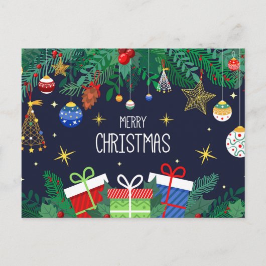 Kerstmis Briefkaart (Voorkant)