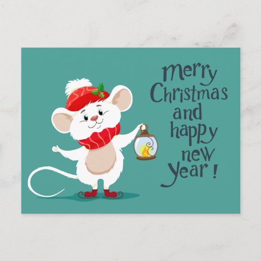 Kerstmis Briefkaart (Voorkant)