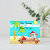 Kerstmis Briefkaart (Staand voorkant)