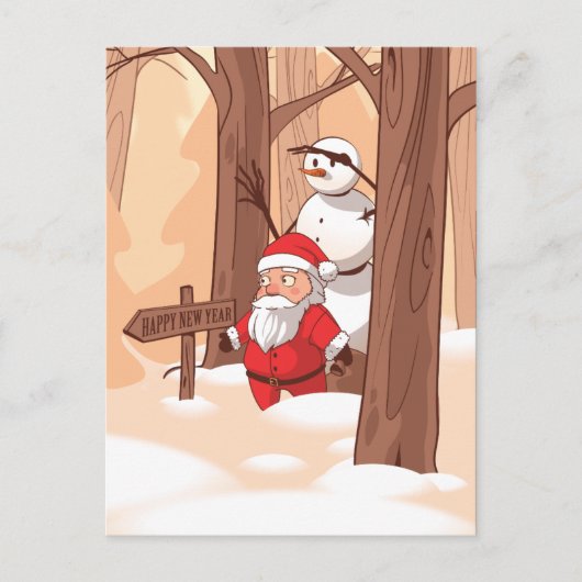 Kerstmis Briefkaart (Voorkant)