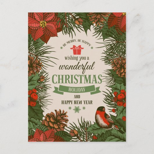 Kerstmis Briefkaart (Voorkant)