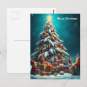 Kerstmis Briefkaart (Voorkant / Achterkant)