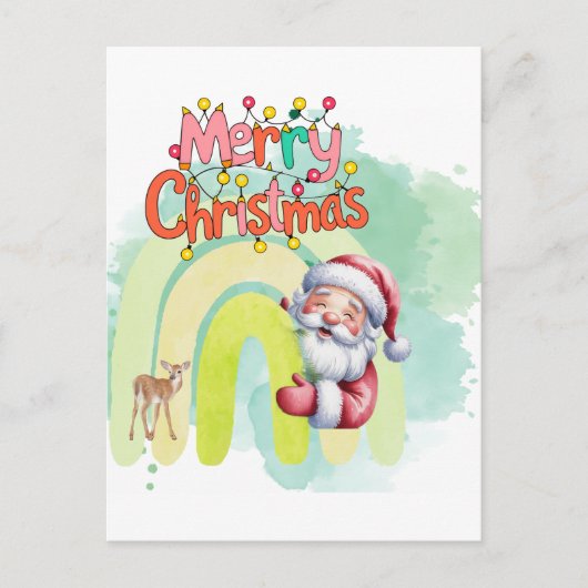 Kerstmis briefkaart (Voorkant)