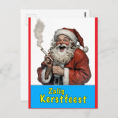 Kerstmis Briefkaart (Voorkant / Achterkant)