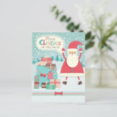 Kerstmis Briefkaart (Staand voorkant)