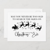 Kerstmis Briefkaart (Voorkant / Achterkant)