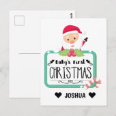 kerstmis briefkaart (Voorkant / Achterkant)