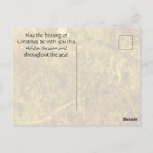 Kerstmis Briefkaart (Achterkant)