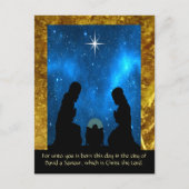 Kerstmis Briefkaart (Voorkant)