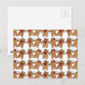 Kerstmis Briefkaart (Voorkant / Achterkant)